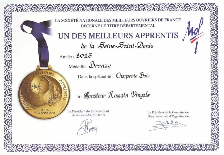 Certification Charpentier à Montsaunès