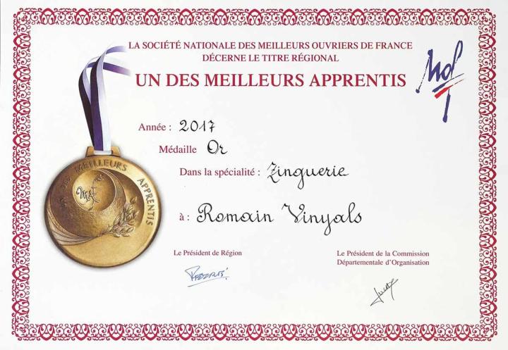 Certification artisan zingueur Montsaunès